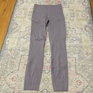 25” Fast and Free Lululemon Leggings